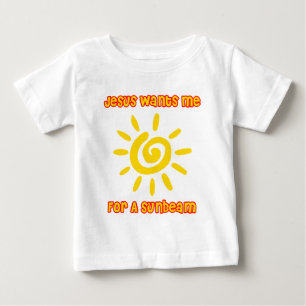 T-shirt Pour Bébé Jésus me veut pour Sunbeam