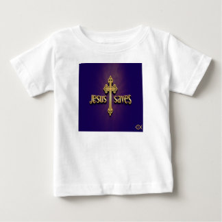 T-shirt Pour Bébé Jésus sauve 4