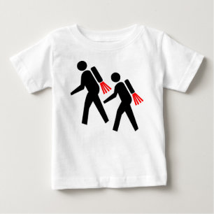 T-shirt Pour Bébé Jet Pack Randonneurs de l'avenir