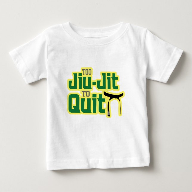 T-shirt Pour Bébé Jiu-Jitsu (Devant)