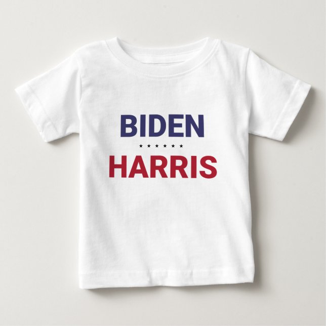 T-shirt Pour Bébé Joe Biden et Kamala Harris (élection américaine de (Devant)