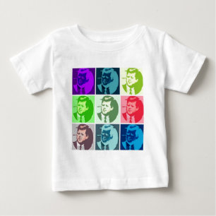 T-shirt Pour Bébé John F Kennedy
