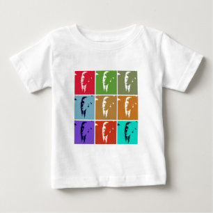 T-shirt Pour Bébé John F Kennedy/JFK Pop Art