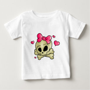 T-shirt Pour Bébé Joli crâne