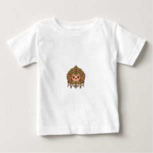 T-shirt Pour Bébé Joli Kawaii Couronne de Mariée Marocaine Tradition
