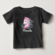 Joli licorne magique nom personnalisable
