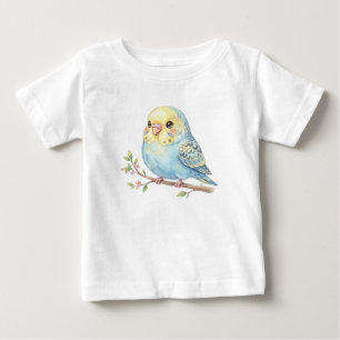 T-shirt Pour Bébé Joli oiseau de compagnie - Perruche ondulée