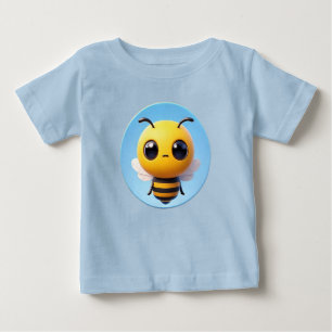 T-shirt Pour Bébé Joli personnage d'abeille en 3D dessin animé