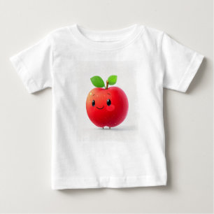 T-shirt Pour Bébé Jolie petite pomme