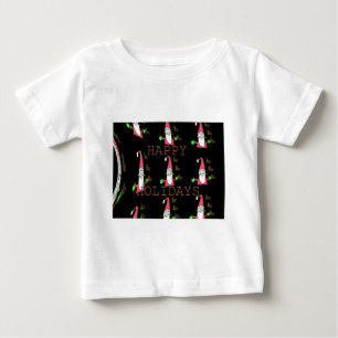 T-shirt Pour Bébé Jolly Mouse Père Noël : Une Illustration Fun Holid