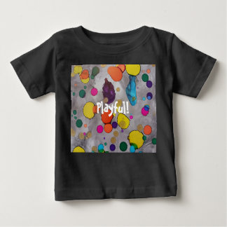 T-shirt Pour Bébé Jouer Conception colorée et Whimsical!