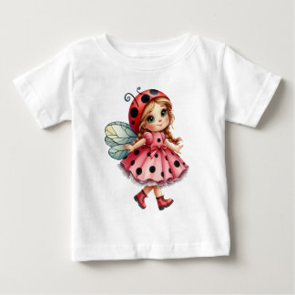 T-shirt Pour Bébé Joueur de Ladybug
