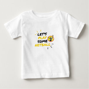 T-shirt Pour Bébé Joueur de Netball