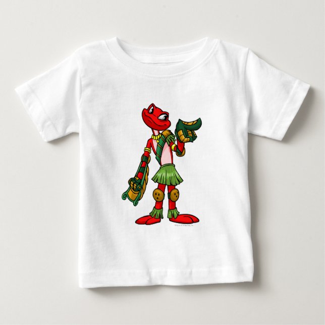 T-shirt Pour Bébé Joueur de Nimmo Mystery Island (Devant)