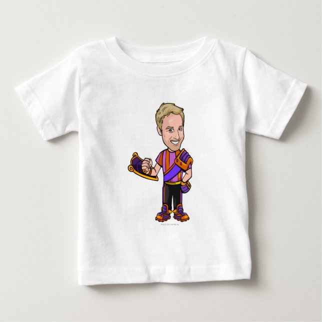 T-shirt Pour Bébé Joueur d'état-major de Kreludor incomparable (Devant)
