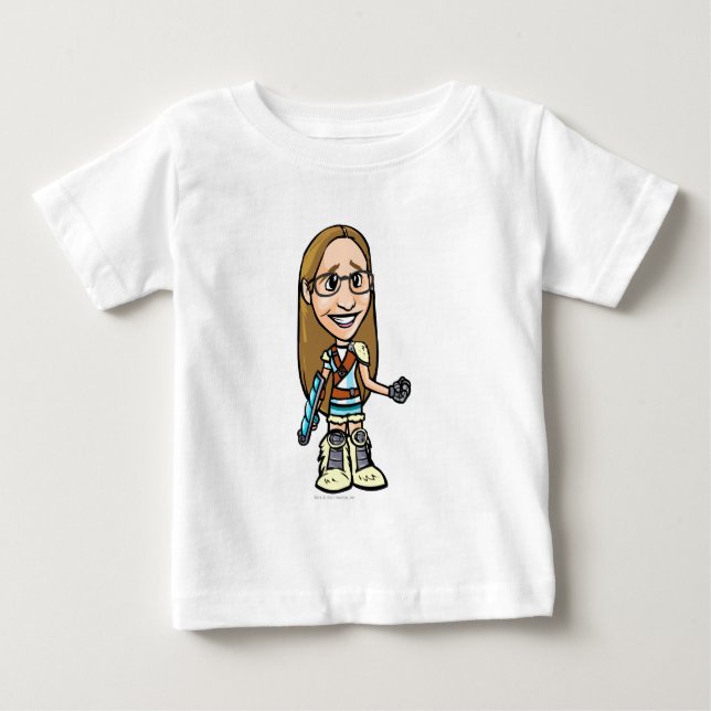 T-shirt Pour Bébé Joueur du personnel de Dragona Terror Mountain (Devant)