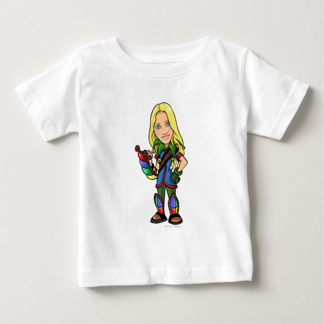 T-shirt Pour Bébé Joueur du personnel Socktastic Roo Island (Devant)