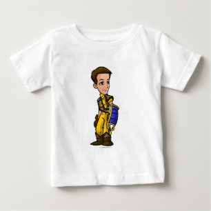 T-shirt Pour Bébé Joueur perdu de personnel de désert de dirigeables