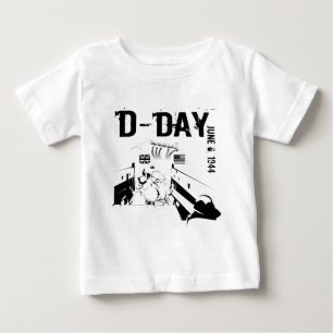 T-shirt Pour Bébé JOUR J 6 juin 1944