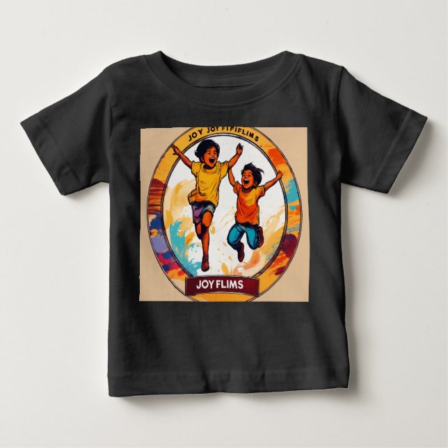 T-shirt Pour Bébé Joy Films (Devant)