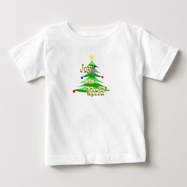 T-shirt Pour Bébé Joy to the world (Devant)