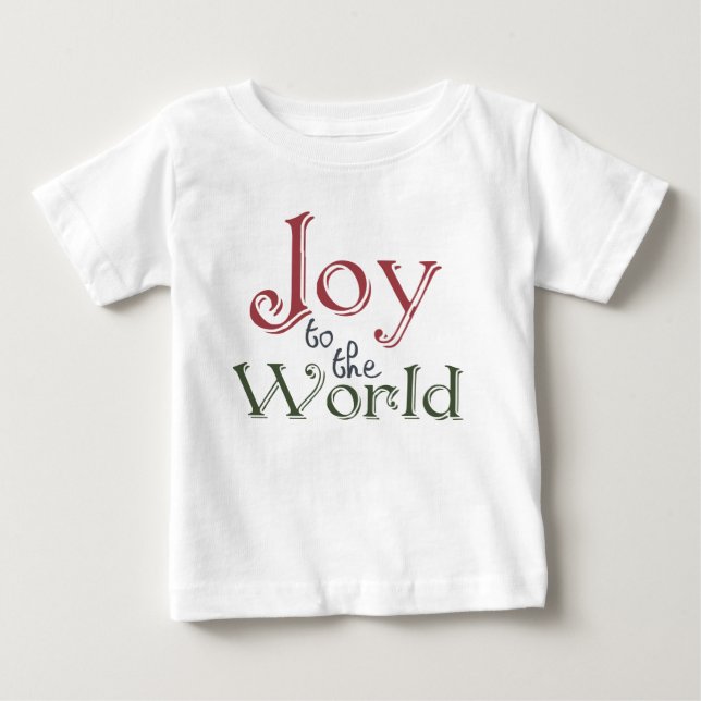 T-shirt Pour Bébé Joy to the world (Devant)