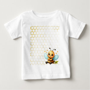 T-shirt Pour Bébé Joyeuse petite abeille