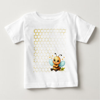 T-shirt Pour Bébé Joyeuse petite abeille