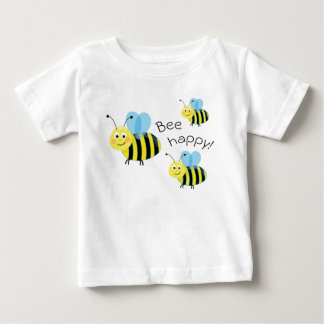 T-shirt Pour Bébé Joyeuses abeilles volantes mignonnes abeilles joye