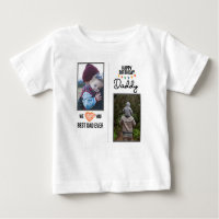 JOYEUX ANNIVERSAIRE DADDY VÊTEMENTS BÉBÉ PHOTO PER