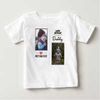 JOYEUX ANNIVERSAIRE DADDY VÊTEMENTS BÉBÉ PHOTO PER