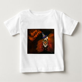 T-shirt Pour Bébé Joyeux Clown effrayant d'Halloween