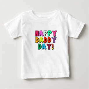 T-shirt Pour Bébé Joyeux Daddy Day Cute Funny Citation avec typograp
