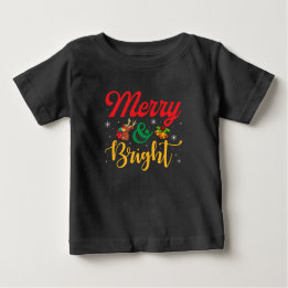 T-shirt Pour Bébé Joyeux et lumineux