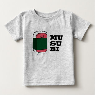T-shirt Pour Bébé Joyeux mussusuhi nori hawaïen Musubi