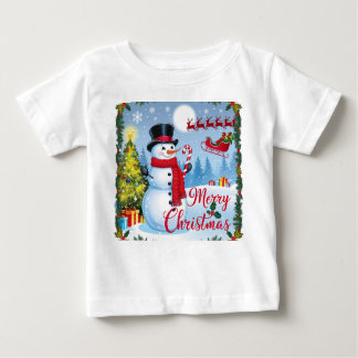 T-shirt Pour Bébé joyeux noël