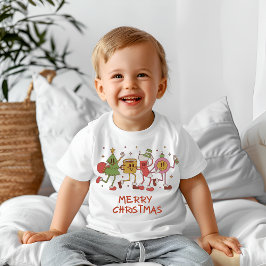 T-shirt Pour Bébé Joyeux Noël