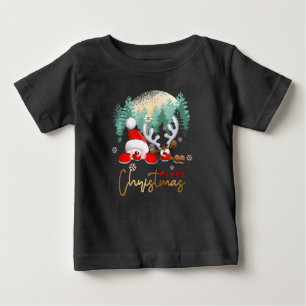 T-shirt Pour Bébé Joyeux Noël  