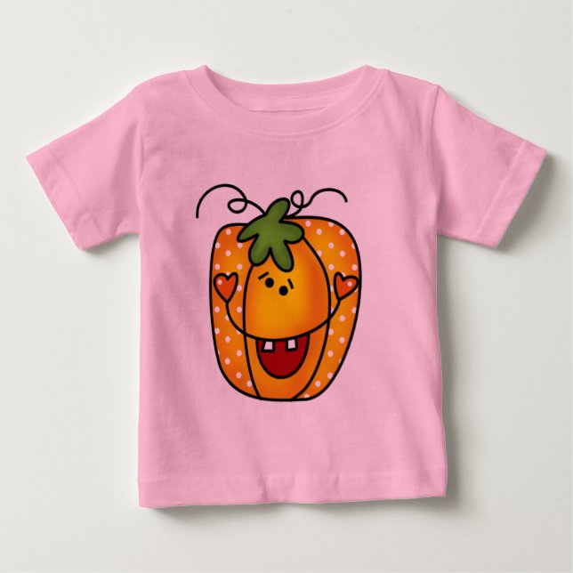 T-shirt Pour Bébé Joyeux tee-shirts et cadeaux Jack-o'-lantern (Devant)