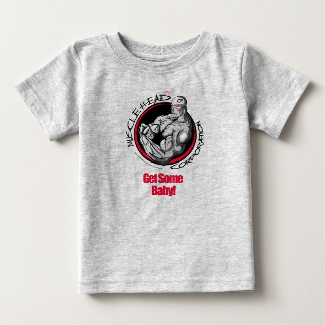 T-shirt Pour Bébé JR équipement de MHC de séance d'entraînement (Devant)