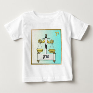 T-shirt Pour Bébé Judaïque 12 Tribus Israël Dan