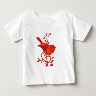 T-shirt Pour Bébé Jungle florale de safari d'éléphant
