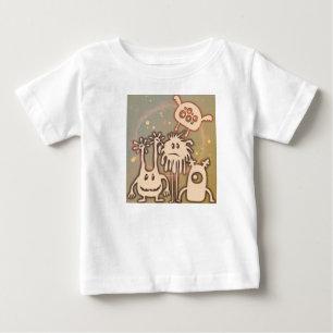 T-shirt Pour Bébé Juste un peu de plaisir avec des monstres