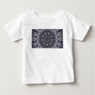 T-SHIRT POUR BÉBÉ KALEIDOSCOPE PSYCHÉDÉLIQUE /MÉMOIRES MYSTIQUES