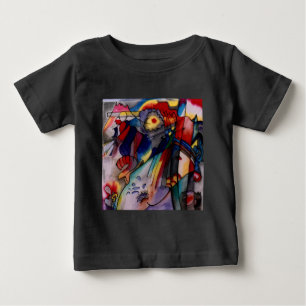 T-shirt Pour Bébé Kandinsky 1913 Peinture Abstraite