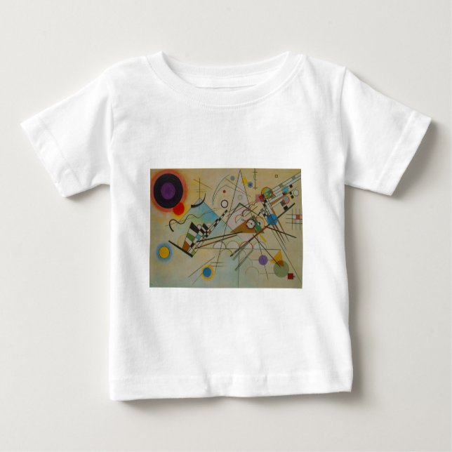 T-shirt Pour Bébé Kandinsky Composition VIII (Devant)