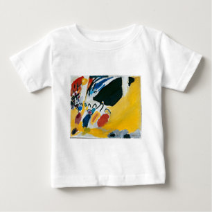T-shirt Pour Bébé Kandinsky Impression III Concert Peinture Abstrait