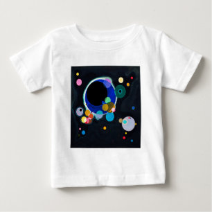 T-shirt Pour Bébé Kandinsky Plusieurs Cercles Artwork
