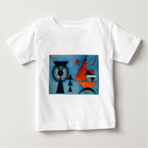 T-shirt Pour Bébé Kandinsky Soft Hard Abstrait