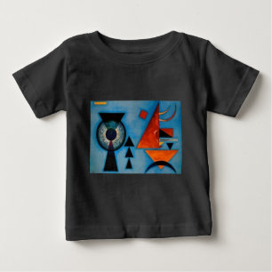 T-shirt Pour Bébé Kandinsky Soft Hard Abstrait